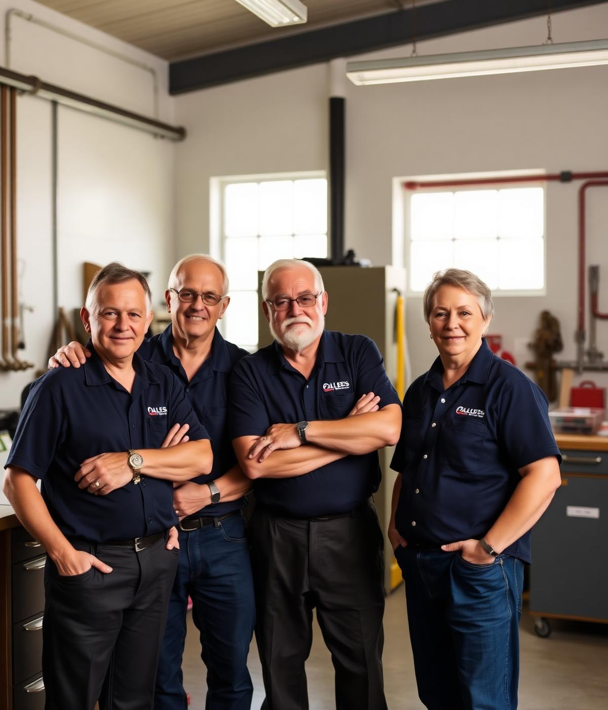 The Marino family — three generations of New Jersey plumbers
